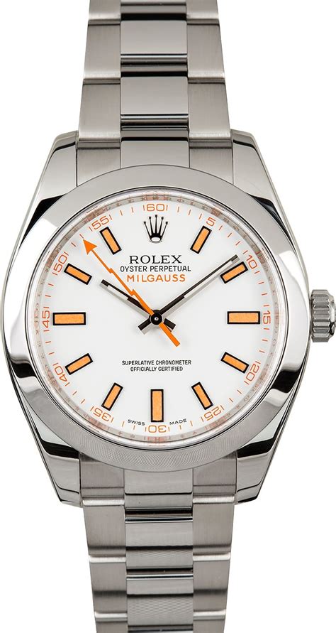 identify fake rolex milgauss|rolex milgauss 116400 white.